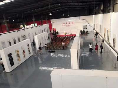 “诗画南山”翰墨飘香——舜鼎艺术展览馆开馆暨书画名家邀请展启幕